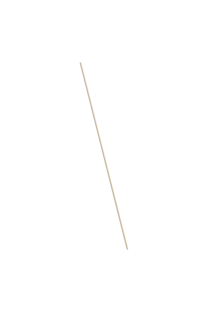 Urban Slim Natural Shaker, Natural Finish with Clear Coat Batten Molding L96