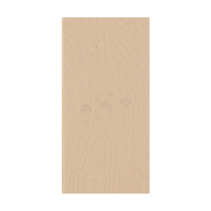 Urban Slim Natural Shaker, Natural Finish with Clear Coat Side Skin W11