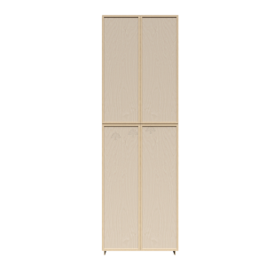 Urban Slim Natural Shaker, Natural Finish with Clear Coat Pantry Cabinet W30