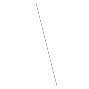 Urban Slim Washed Gray Shaker, Stained Finish Batten Molding L96