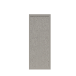 Urban Slim Washed Gray Shaker, Stained Finish Deco Door W12