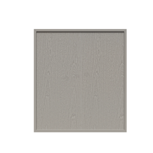 Urban Slim Washed Gray Shaker, Stained Finish Deco Door W27