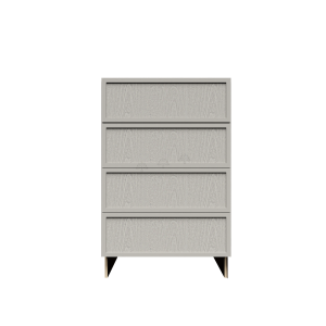Urban Slim Washed Gray Shaker, Stained Finish Drawer Base Cabinet W24