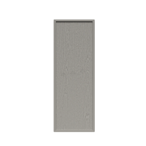 Urban Slim Washed Gray Shaker, Stained Finish Wall Cabinet W09