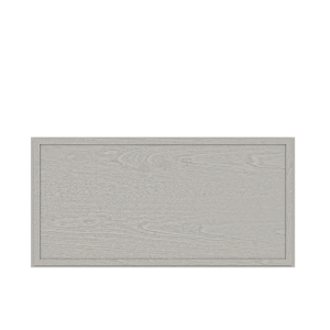 Urban Slim Washed Gray Shaker, Stained Finish Wall Lift Up Door Cabinet W36