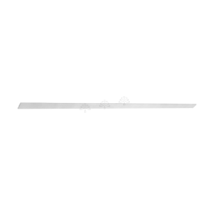 Urban Slim White Shaker, Painted White Angle Crown Molding L96