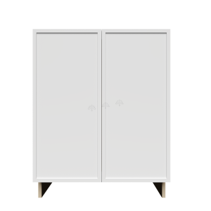 Urban Slim White Shaker, Painted Finish Full Height Base Cabinet W30