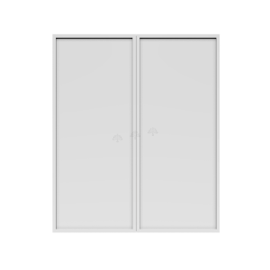 Urban Slim White Shaker, Painted Finish Wall Cabinet W33