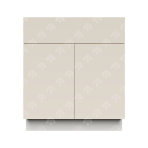 Valencia Series Cashmere Cream Matte Finish Base Cabinet W36