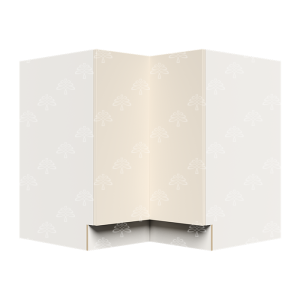 Valencia Series Cashmere Cream Matte Finish Base Lazy Susan Cabinet W33