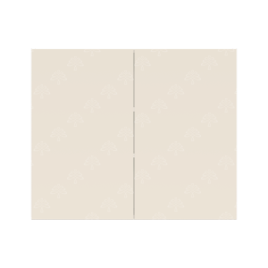 Valencia Series Cashmere Cream Matte Finish Wall Cabinet W36