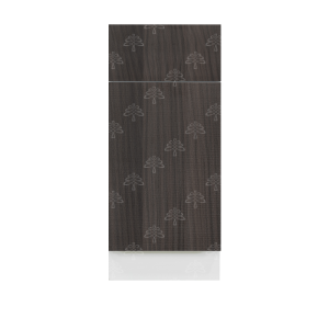 Valencia Series Chateau Brown Wood Grain Finish  Base Cabinet W18