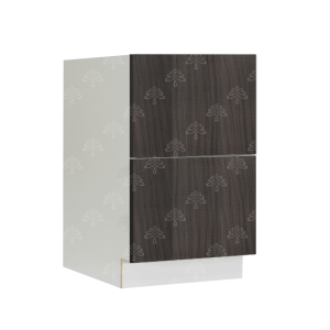 Valencia Series Chateau Brown Wood Grain Finish  Base Cabinet W30