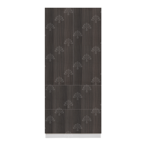 Valencia Series Chateau Brown Wood Grain Finish  Pantry Finish Pantry Cabinet with Inverted Door W24