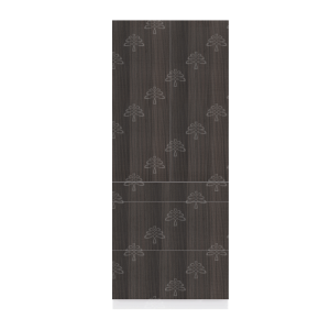 Valencia Series Chateau Brown Wood Grain Finish  Pantry Finish Pantry Cabinet with Inverted Door W24