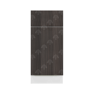 Valencia Series Chateau Brown Wood Grain Finish  Tall Vanity Base Cabinet W18