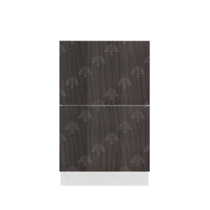 Valencia Series Chateau Brown Wood Grain Finish  Tall Vanity Base Cabinet W33