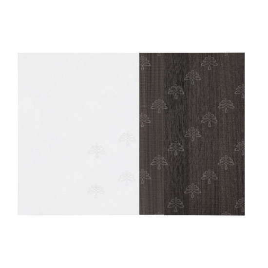 Valencia Series Chateau Brown Wood Grain Finish Wall Blind Cabinet W27