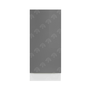 Valencia Series High-Gloss Finish in Gray  Full Height Base Cabinet W21