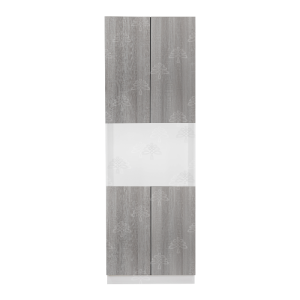 Valencia Series Misty Gray Wood Grain Finish  Microwave Oven Cabinet W30