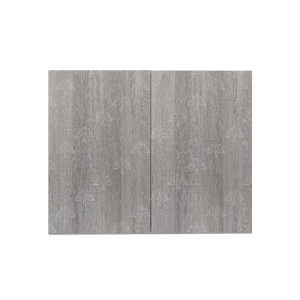 Valencia Series Misty Gray Wood Grain Finish  Wall Cabinet W30
