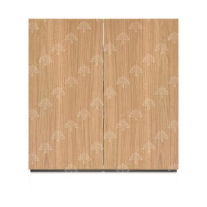 Valencia Series Rose Teak Wood Textured Finish Full Height Base Cabinet W27