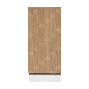 Valencia Series Rose Teak Wood Textured Finish Full Height Tall Vanity Base Cabinet with Roll Out Tray W21