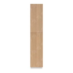 Valencia Series Rose Teak Wood Textured Finish Pantry Cabinet with Roll Out Tray W18