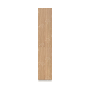 Valencia Series Rose Teak Wood Textured Finish Pantry Finish Pantry Cabinet with Inverted Door W18