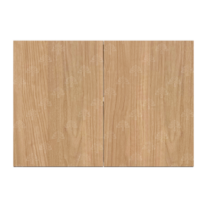 Valencia Series Rose Teak Wood Textured Finish Wall Cabinet W30