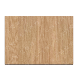 Valencia Series Rose Teak Wood Textured Finish Wall Cabinet W36