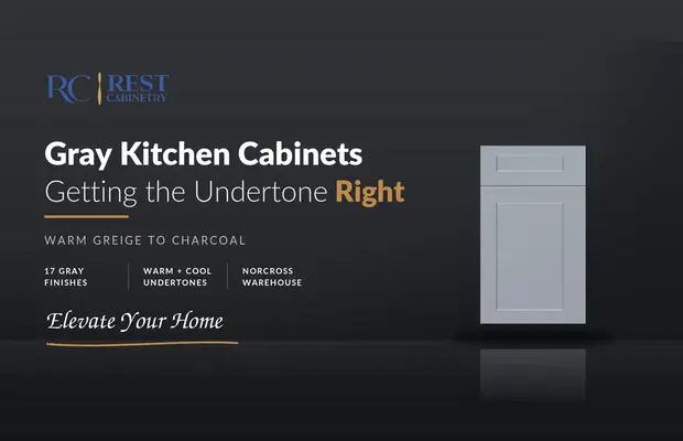 Gray Kitchen Cabinets: Getting the Undertone Right