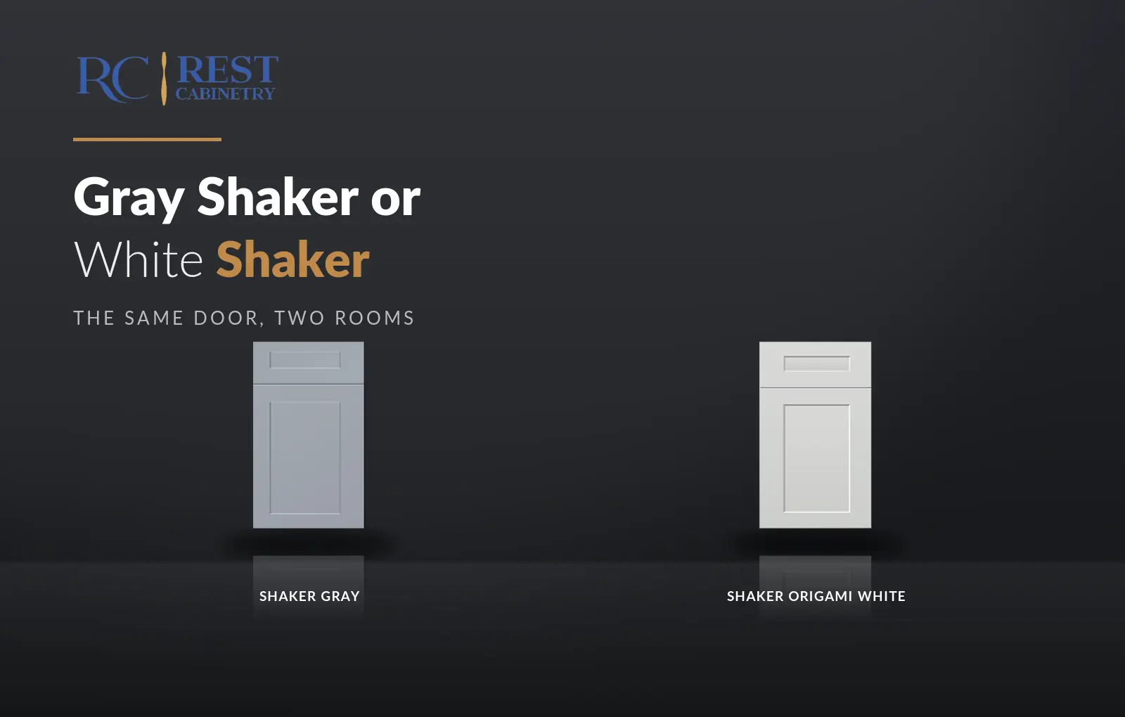 Gray Shaker or White Shaker: How to Decide