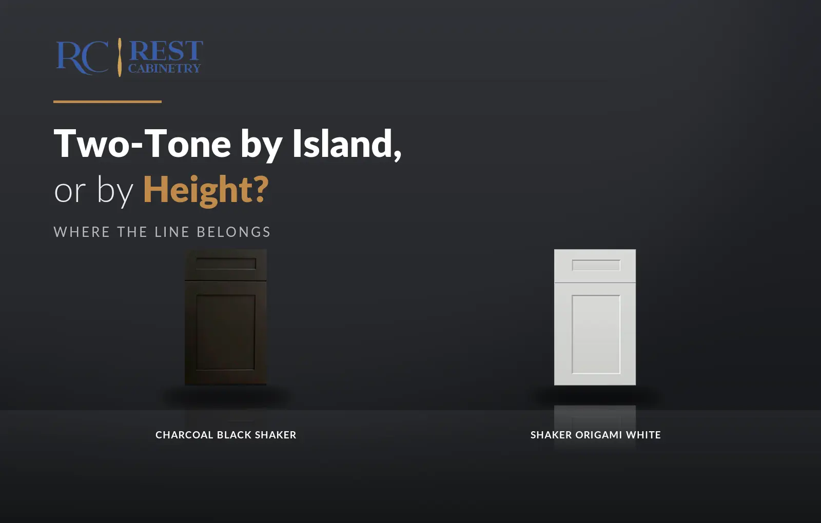 Two-Tone by Island, or by Height?