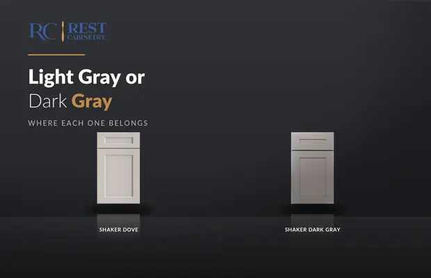 Light Gray or Dark Gray: Where Each Belongs