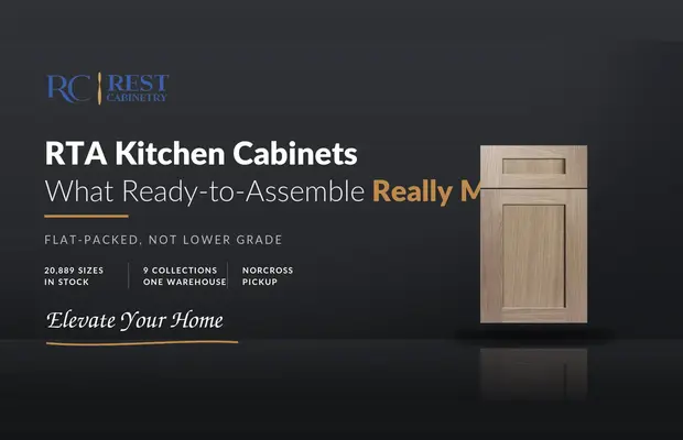RTA Kitchen Cabinets: What Ready-to-Assemble Actually Means