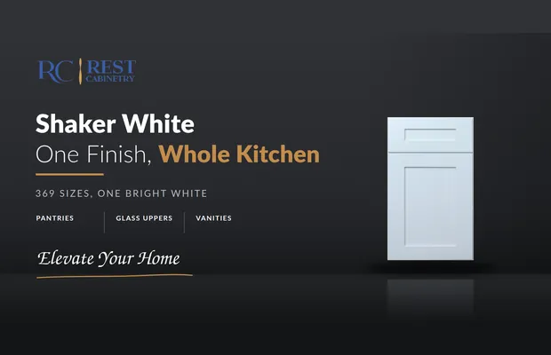 Shaker White: Planning a Whole Kitchen in One Finish