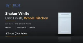Shaker White: Planning a Whole Kitchen in One Finish
