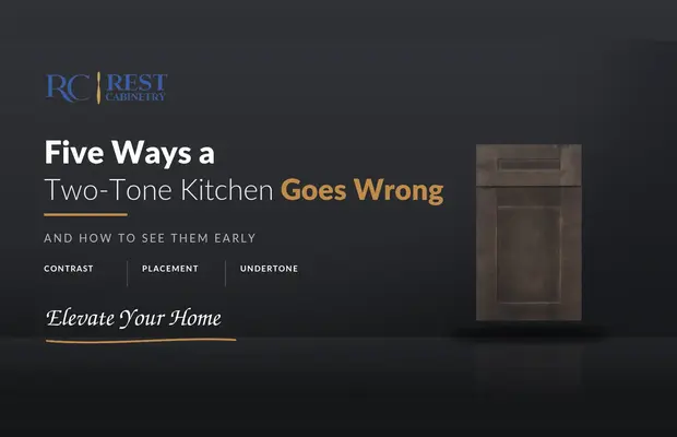 Five Ways a Two-Tone Kitchen Goes Wrong