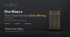 Five Ways a Two-Tone Kitchen Goes Wrong
