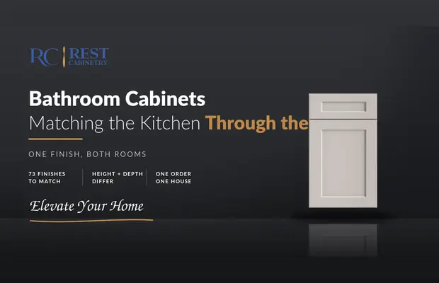 Using Kitchen Cabinets as a Bathroom Vanity