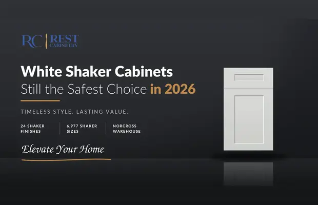 White Shaker Cabinets: Still the Safest Choice in 2026?