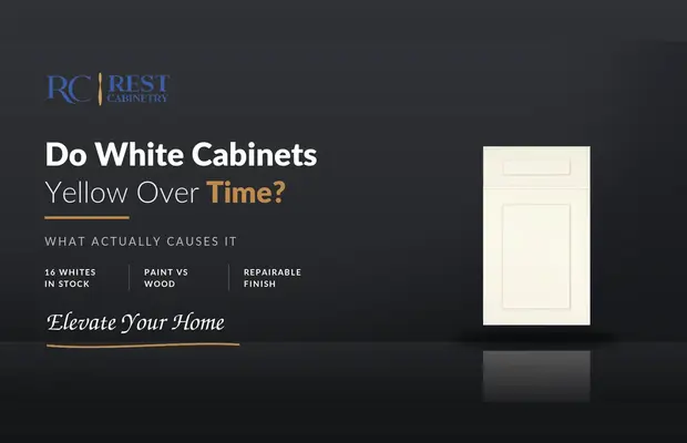 Do White Cabinets Yellow Over Time?