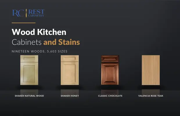 Wood Kitchen Cabinets: Nineteen Stains and What Separates Them