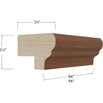 Traditional Light Rail Moulding