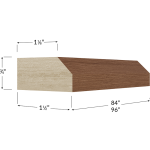 Shaker Light Rail Moulding