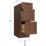 Vanity Three Drawer Base Cabinet