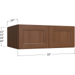 Wall Refrigerator Cabinet 33" Wide