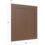 Panel lateral decorativo para base