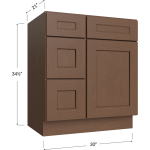 Vanity Sink Drawer Base 30